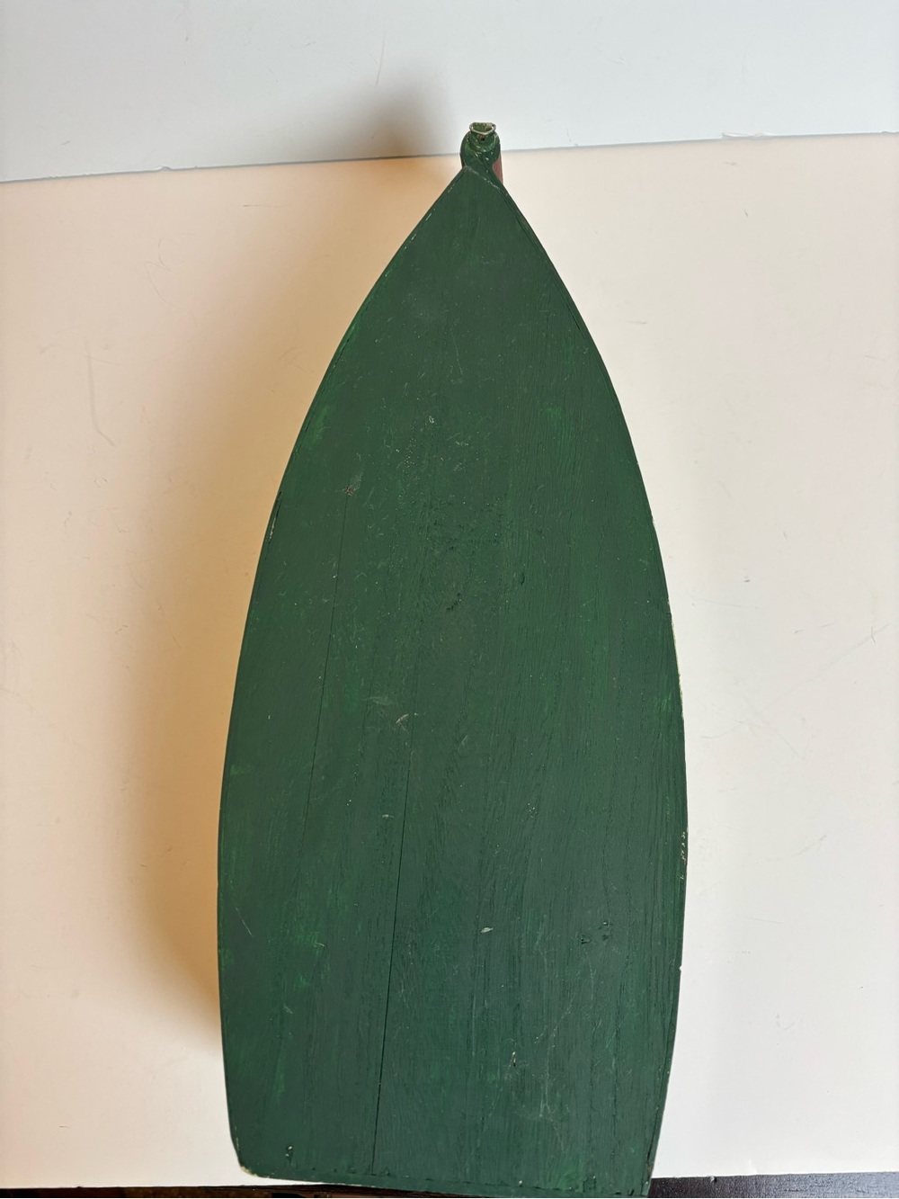 Vintage Wooden Fishing/Row Boat-Handing Decorative Shelf/15β tall - Picture 3 of 14